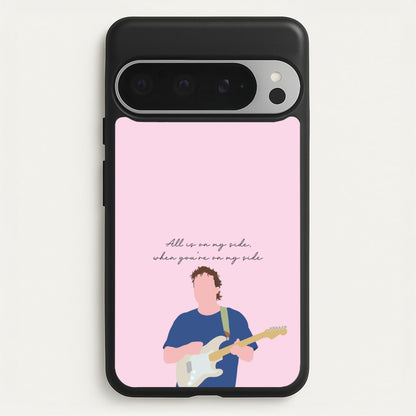 All Is On My Side Pink  - Sam Fender Phone Case for Google Pixel 9 Pro XL