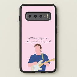 All Is On My Side Pink  - Sam Fender Phone Case for Galaxy S10