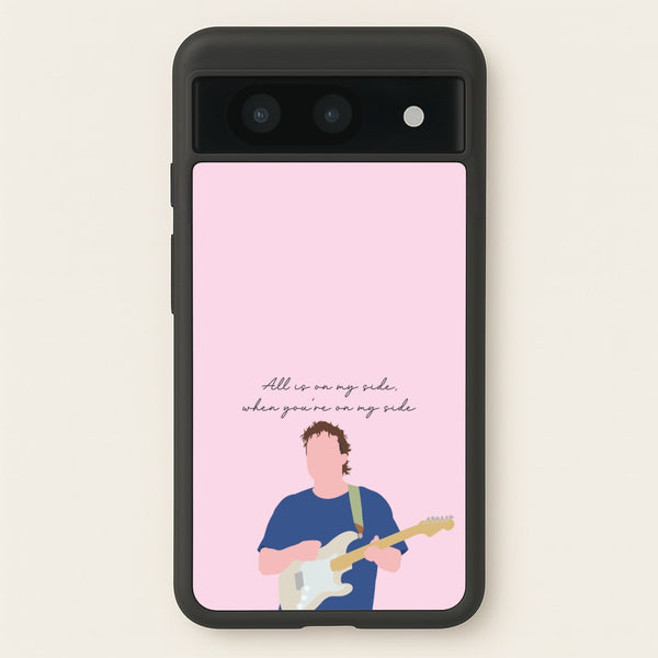 All Is On My Side Pink  - Sam Fender Phone Case for Google Pixel 8a
