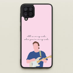 All Is On My Side Pink  - Sam Fender Phone Case for Galaxy A12