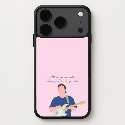 All Is On My Side Pink Phone Case for iPhone 17 Pro