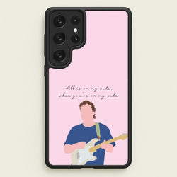 All Is On My Side Pink  - Sam Fender Phone Case for Galaxy S22 Ultra