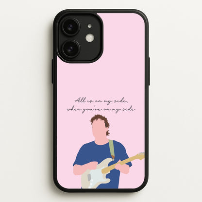 All Is On My Side Pink  - Sam Fender Phone Case for iPhone 11