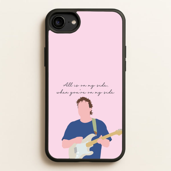 All Is On My Side Pink  - Sam Fender Phone Case for iPhone 6 / 7 / 8 / SE