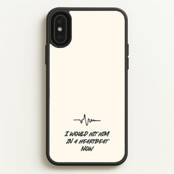 I Would Hit Him In A Heartbeat Now  - Sam Fender Phone Case for iPhone XS Max