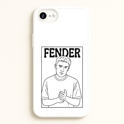 Fender Outline  - Sam Fender Phone Case for iPhone 6 / 7 / 8 / SE