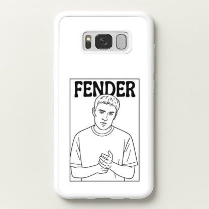 Fender Outline  - Sam Fender Phone Case for Galaxy S8