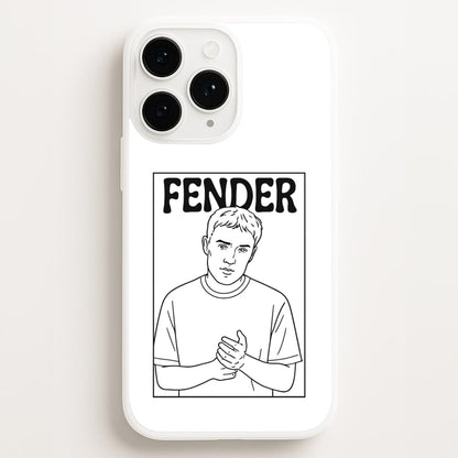 Fender Outline  - Sam Fender Phone Case for iPhone 12 Pro Max