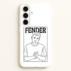 Fender Outline  - Sam Fender Phone Case for Galaxy A56