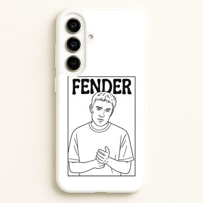 Fender Outline  - Sam Fender Phone Case for Galaxy A56