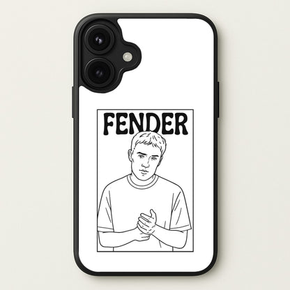 Fender Outline Phone Case for iPhone 17