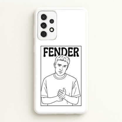Fender Outline  - Sam Fender Phone Case for Galaxy A52 / A52s