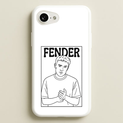Fender Outline  - Sam Fender Phone Case for iPhone 16e