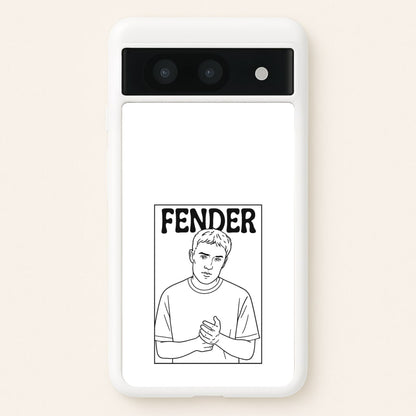 Fender Outline  - Sam Fender Phone Case for Google Pixel 8a