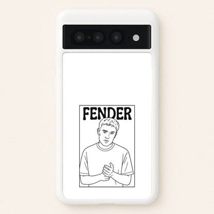 Fender Outline  - Sam Fender Phone Case for Google Pixel 7 Pro