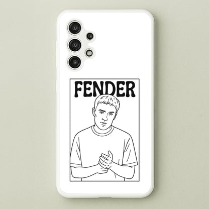 Fender Outline  - Sam Fender Phone Case for Galaxy A13