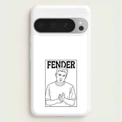 Fender Outline  - Sam Fender Phone Case for Google Pixel 9 Pro XL