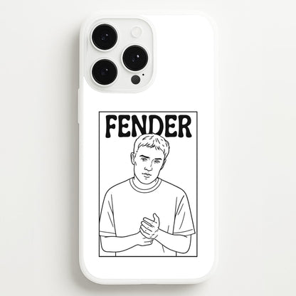 Fender Outline  - Sam Fender Phone Case for iPhone 13 Pro Max
