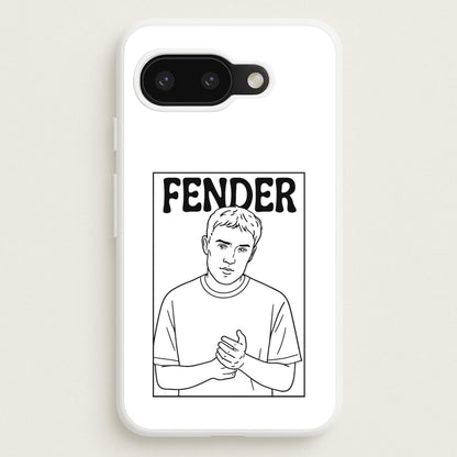Fender Outline  - Sam Fender Phone Case for Google Pixel 9a