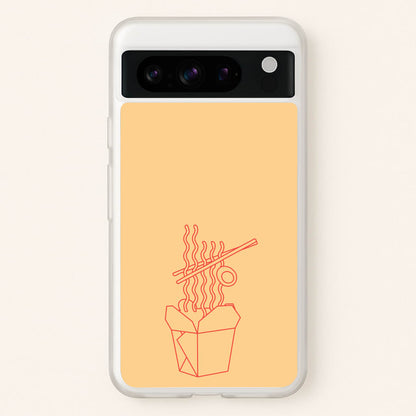 Noodels - Fast Food Patterns  - Fast Food Patterns Phone Case for Google Pixel 8 Pro