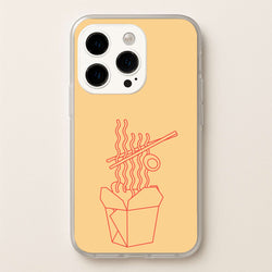 Noodels - Fast Food Patterns  - Fast Food Patterns Phone Case for iPhone 14 Pro