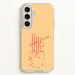 Noodels - Fast Food Patterns  - Fast Food Patterns Phone Case for Galaxy A56