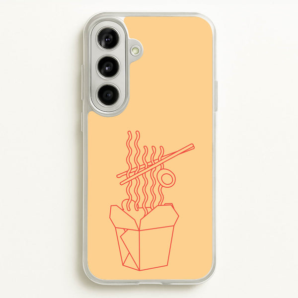 Noodels - Fast Food Patterns  - Fast Food Patterns Phone Case for Galaxy A56