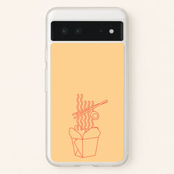 Noodels - Fast Food Patterns  - Fast Food Patterns Phone Case for Google Pixel 6