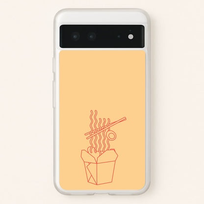 Noodels - Fast Food Patterns  - Fast Food Patterns Phone Case for Google Pixel 6