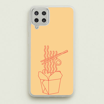 Noodels - Fast Food Patterns  - Fast Food Patterns Phone Case for Galaxy A12
