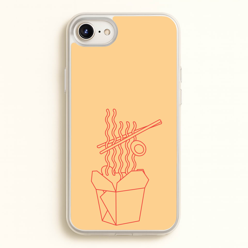Noodels - Fast Food Patterns  - Fast Food Patterns Phone Case for iPhone 6 / 7 / 8 / SE