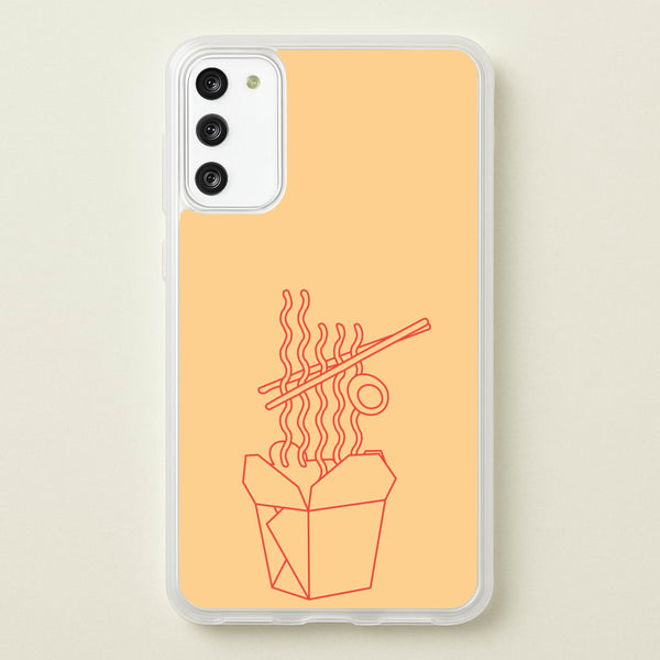 Noodels - Fast Food Patterns  - Fast Food Patterns Phone Case for Galaxy S20FE