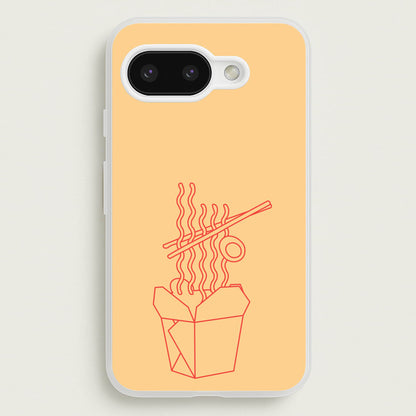 Noodels - Fast Food Patterns  - Fast Food Patterns Phone Case for Google Pixel 9a