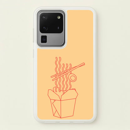 Noodels - Fast Food Patterns  - Fast Food Patterns Phone Case for Galaxy S20 Ultra