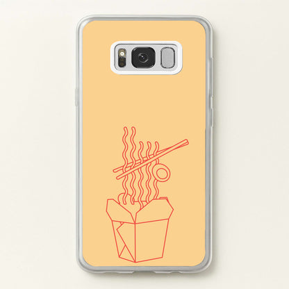 Noodels - Fast Food Patterns  - Fast Food Patterns Phone Case for Galaxy S8