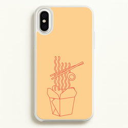 Noodels - Fast Food Patterns  - Fast Food Patterns Phone Case for iPhone XS Max