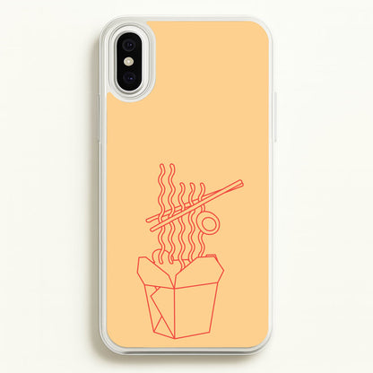 Noodels - Fast Food Patterns  - Fast Food Patterns Phone Case for iPhone XS Max