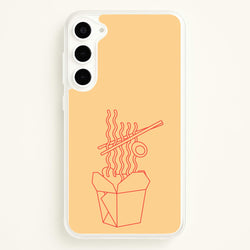 Noodels - Fast Food Patterns  - Fast Food Patterns Phone Case for Galaxy S23