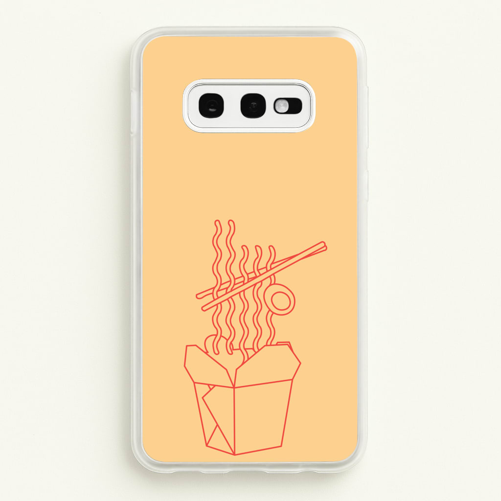 Noodels - Fast Food Patterns  - Fast Food Patterns Phone Case for Galaxy S10e