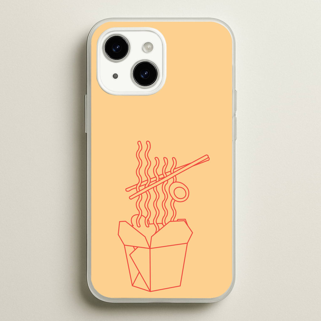 Noodels - Fast Food Patterns  - Fast Food Patterns Phone Case for iPhone 15