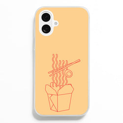 Noodels - Fast Food Patterns  - Fast Food Patterns Phone Case for iPhone 16 Plus