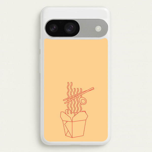 Noodels - Fast Food Patterns  - Fast Food Patterns Phone Case for Google Pixel 9 / 9 Pro