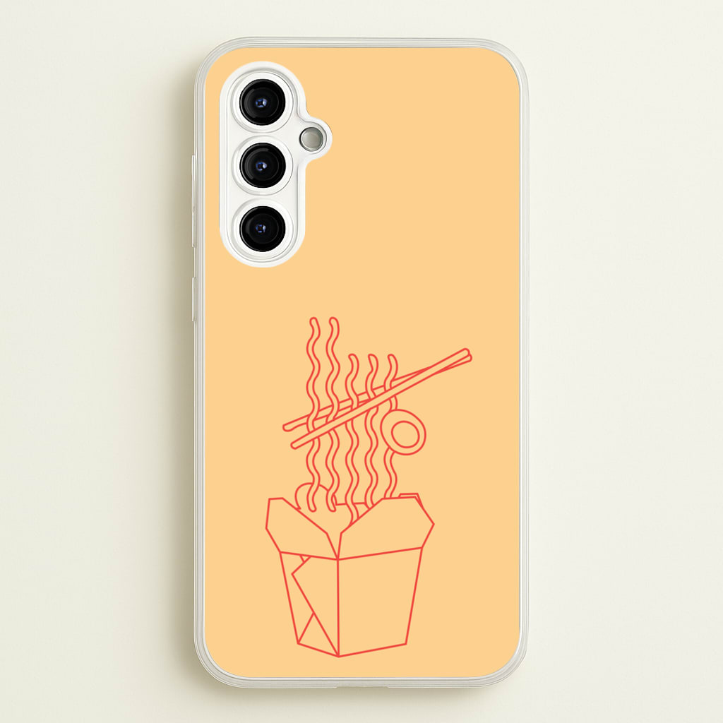 Noodels - Fast Food Patterns  - Fast Food Patterns Phone Case for Galaxy A54
