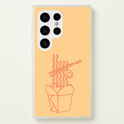 Noodels - Fast Food Patterns  - Fast Food Patterns Phone Case for Galaxy S24 Ultra