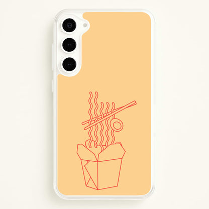 Noodels - Fast Food Patterns  - Fast Food Patterns Phone Case for Galaxy S23 Plus
