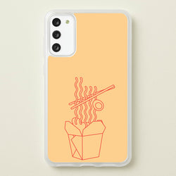 Noodels - Fast Food Patterns  - Fast Food Patterns Phone Case for Galaxy A41