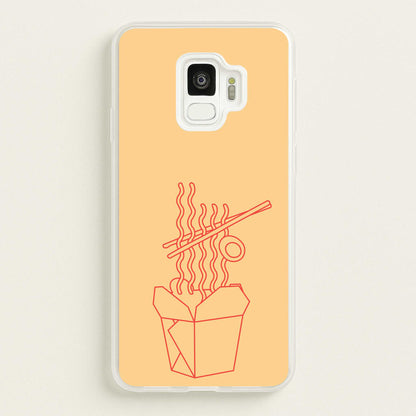 Noodels - Fast Food Patterns  - Fast Food Patterns Phone Case for Galaxy S9