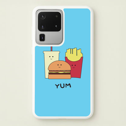 Fast Food Meal - Fast Food Patterns  - Fast Food Patterns Phone Case for Galaxy S20 Ultra