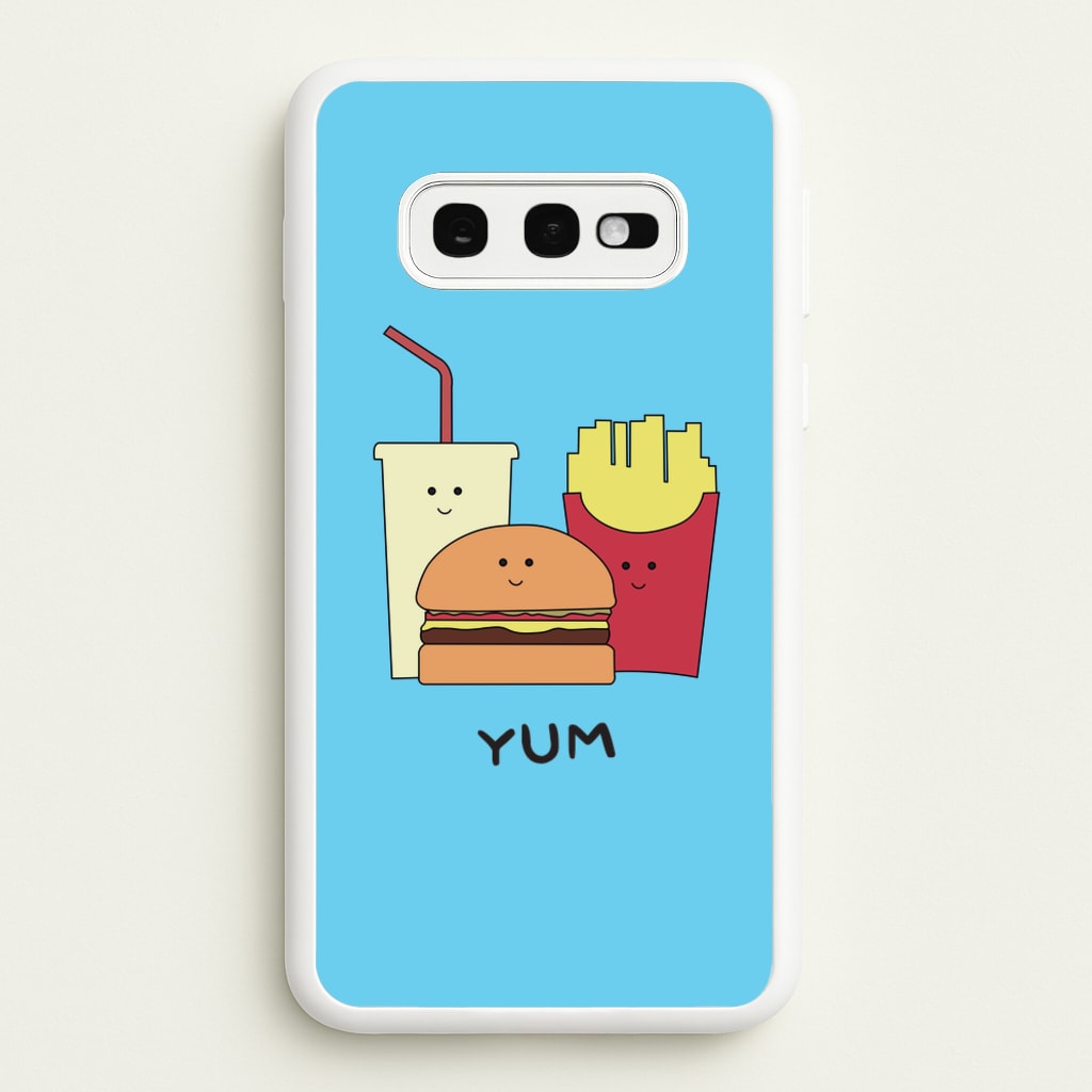 Fast Food Meal - Fast Food Patterns  - Fast Food Patterns Phone Case for Galaxy S10e
