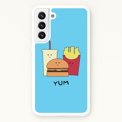Fast Food Meal - Fast Food Patterns  - Fast Food Patterns Phone Case for Galaxy S21 Plus